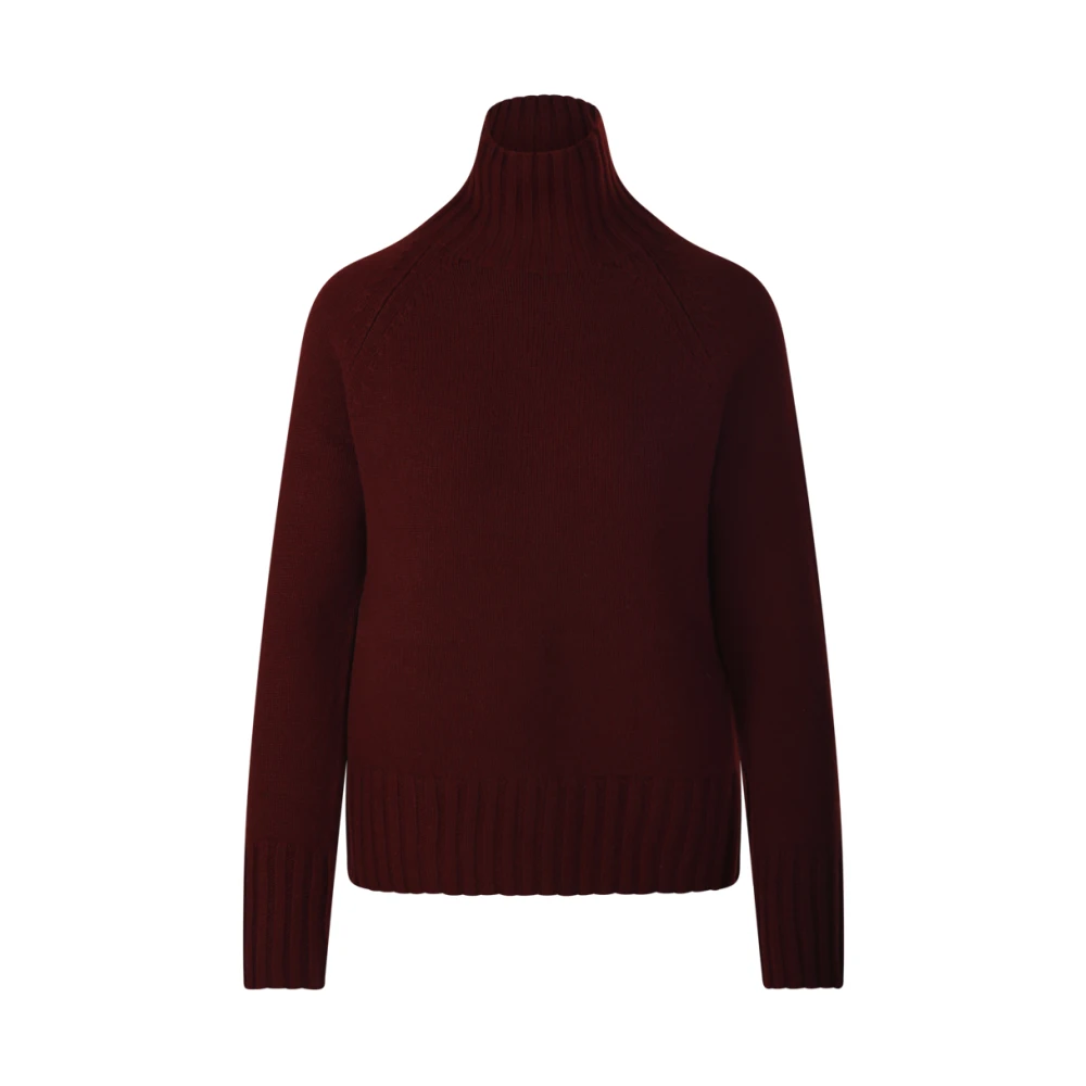 Max Mara , Turtlenecks, Female, Red, S, Mantova Turtle Neck Jumper