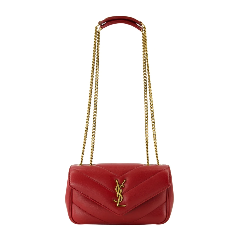 Saint Laurent Women's Red Le Sac Loulou Mini - One Size - Bags