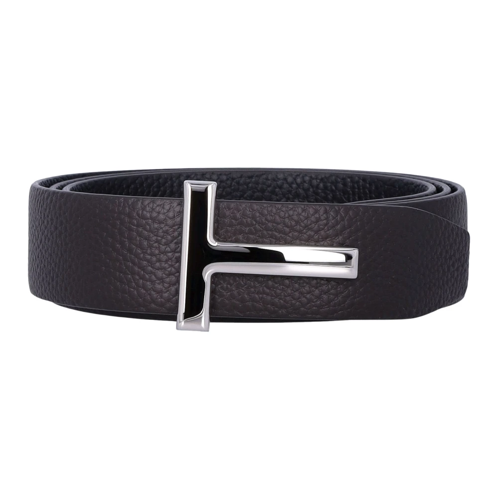 Tom Ford Brown Belts, Male, 100 Cm, T Icon Belt