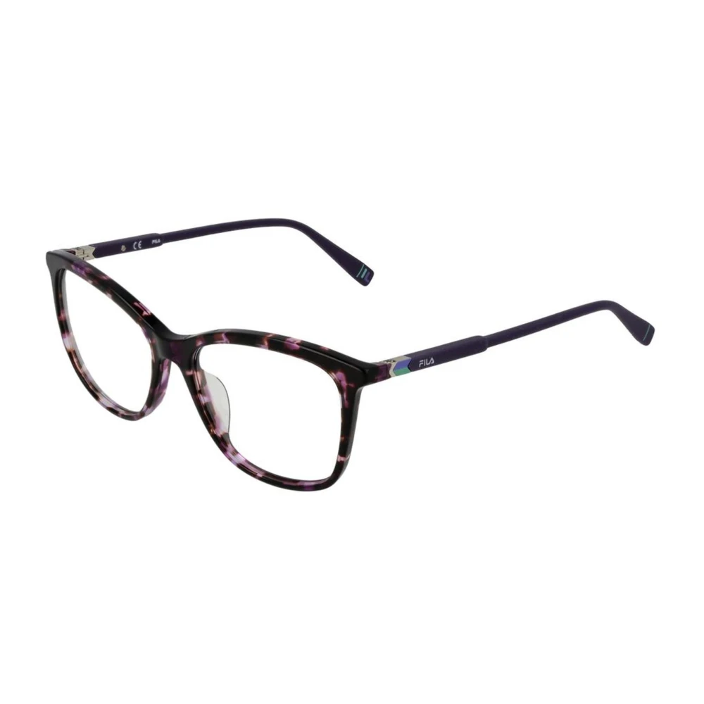Fila Women's Purple Square Optical Frames With Demo Glasses
