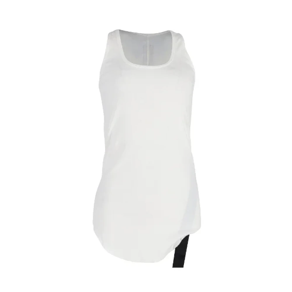 Rick Owens Pre-owned Cotton tops White Dames