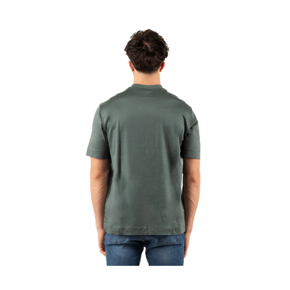 Emporio Armani Stijlvol T-shirt voor mannen Green Heren