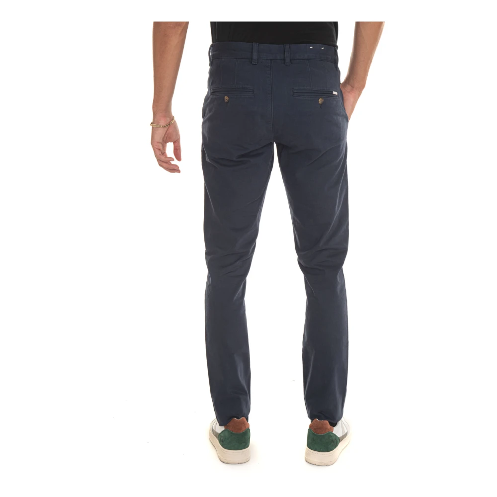 Gant Slim Fit Chino met Logo Blue Heren