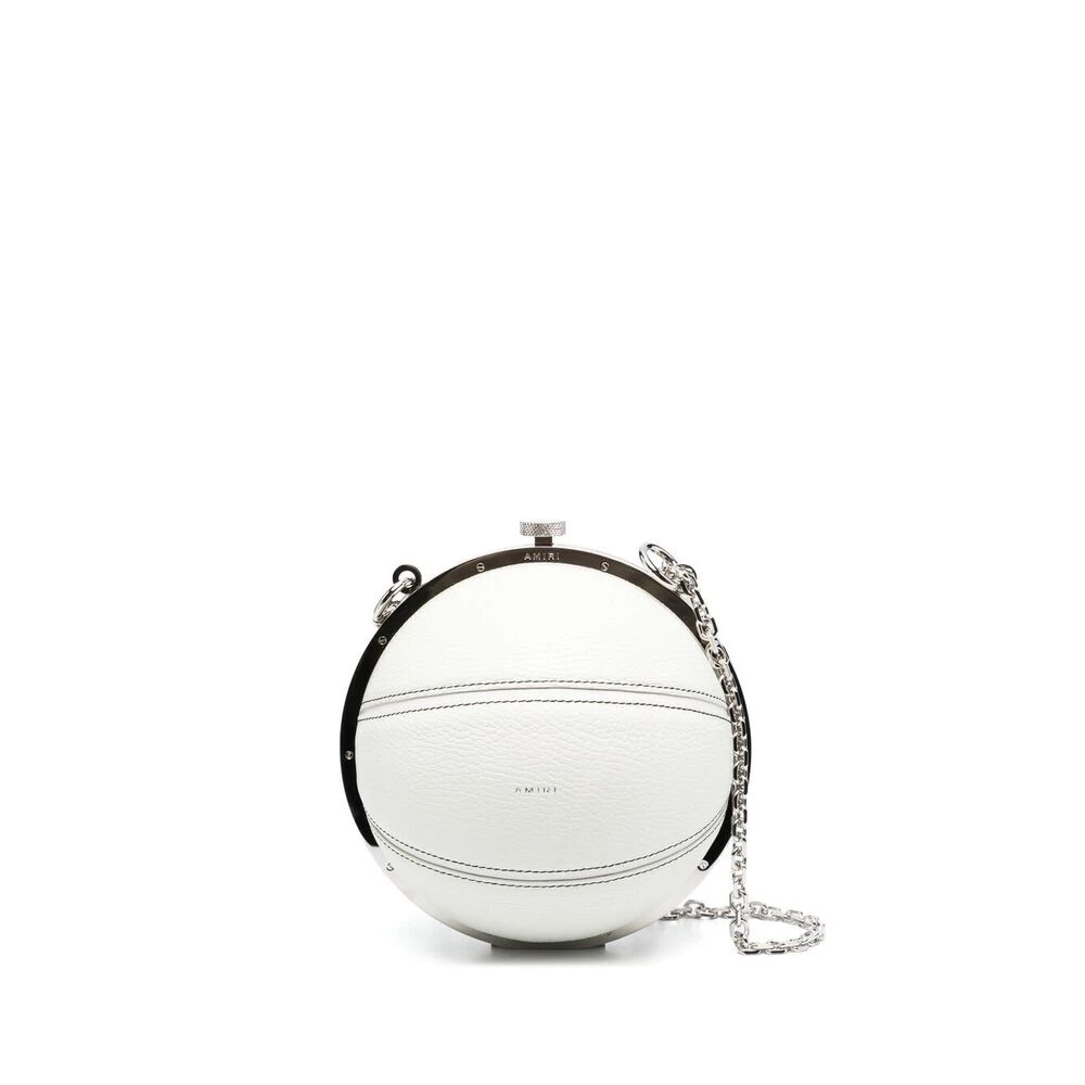 Amiri Witte Lederen Ballentas White Heren