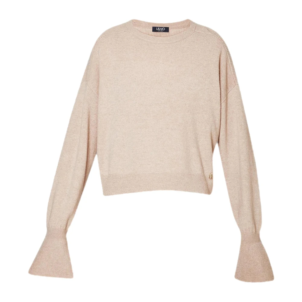 Liu Jo Klokmouw Dames Trui Beige Dames