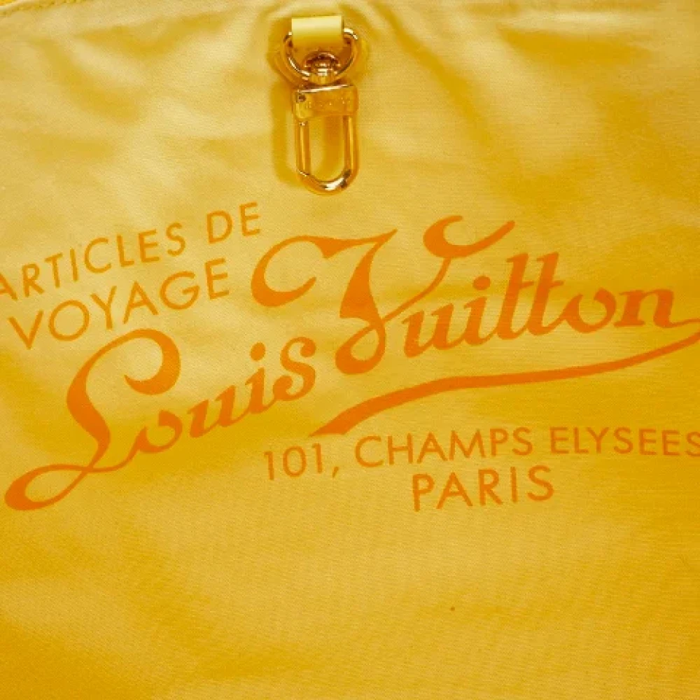 Louis Vuitton Vintage Pre-owned Canvas louis-vuitton-bags Orange Dames