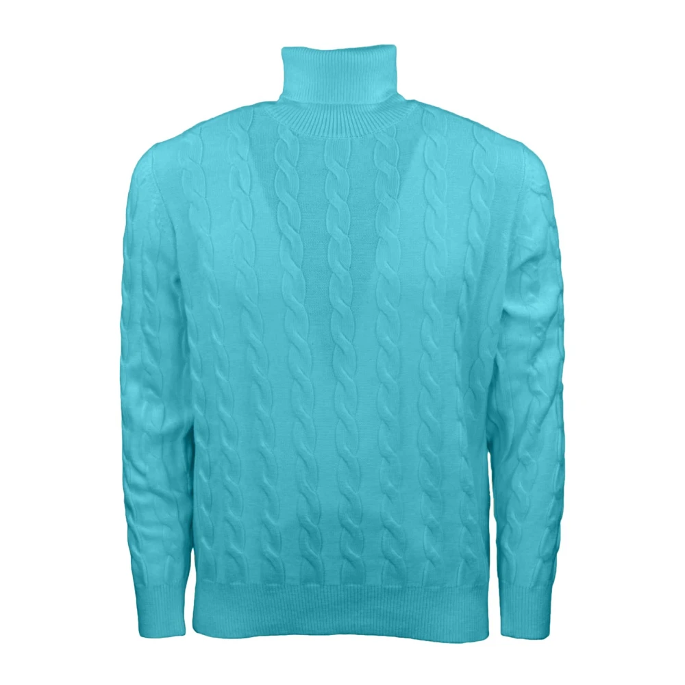 Cashmere Company Coltrui Blue Heren