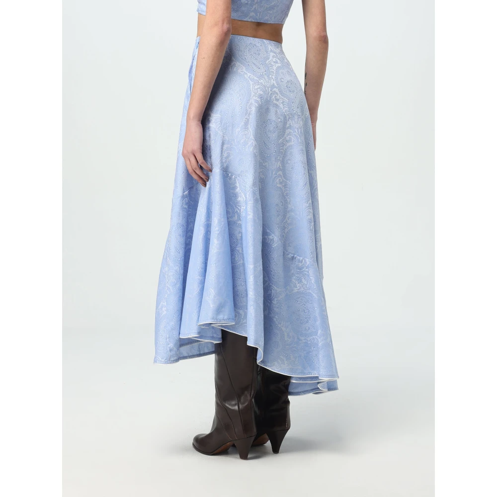 ETRO Mini Rok in Trendy Stijl Blue Dames