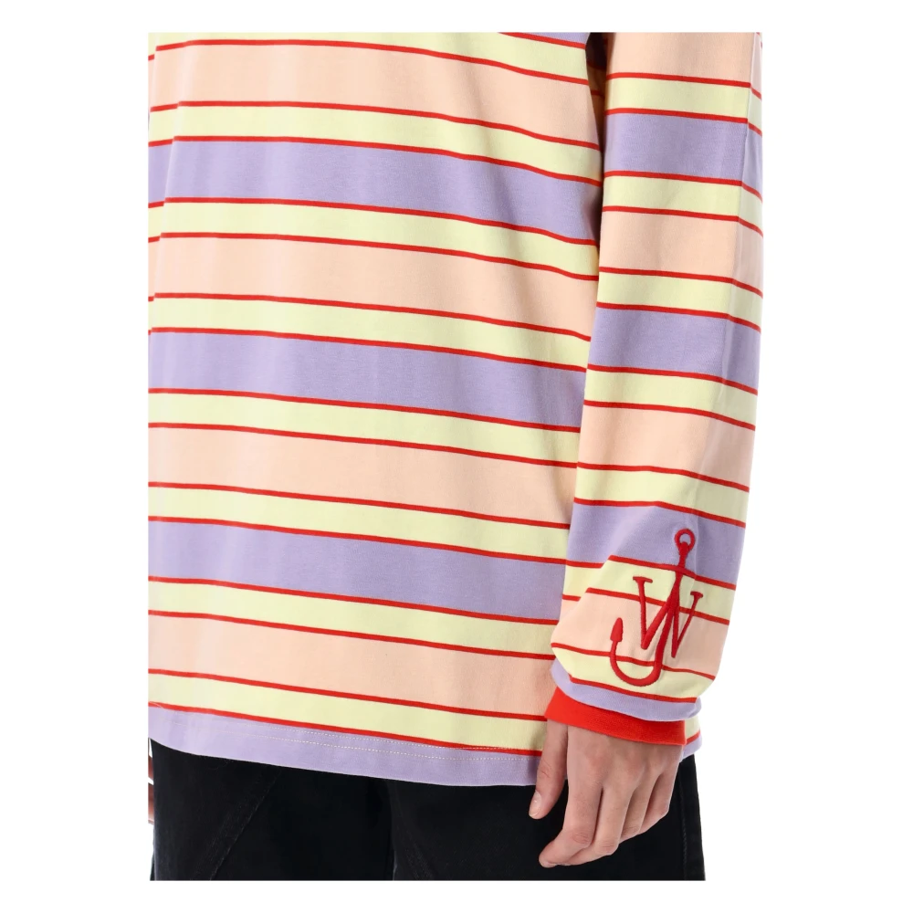 JW Anderson Gestreept Poloshirt Multicolor Dames