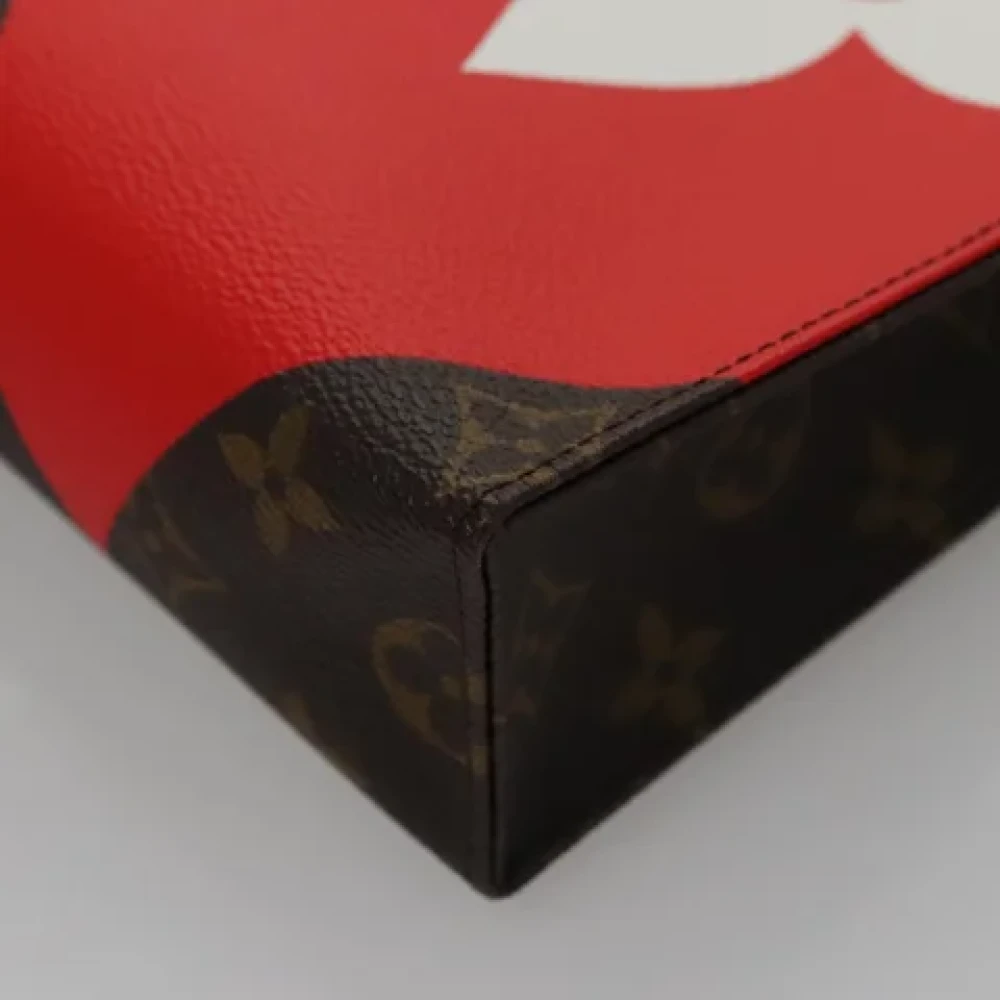 Louis Vuitton Vintage Pre-owned Canvas clutches Brown Dames