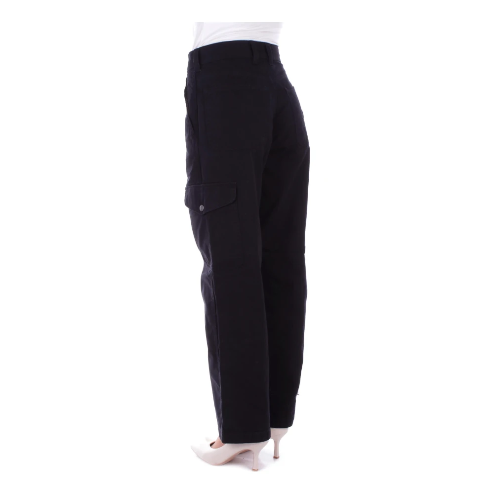 Dickies Zwarte broek met logo Black Dames