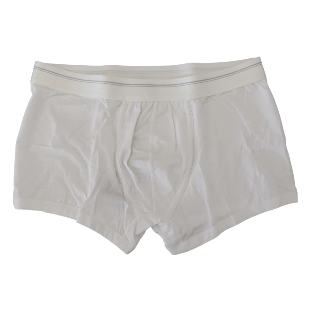 Dolce & Gabbana Men's White Underpants, M, Regular Boxer Underwear