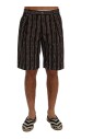 striped-hemp-casual-shorts