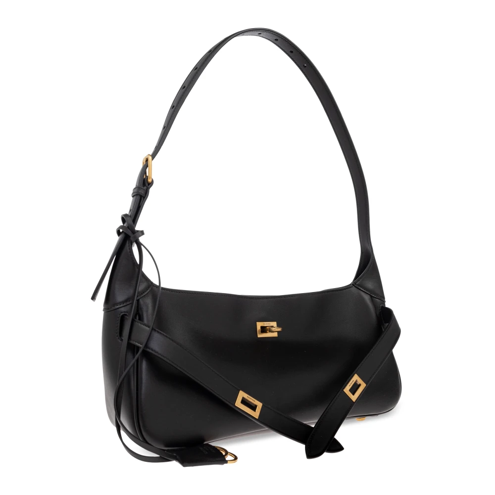 Balenciaga Leren schoudertas Black Dames