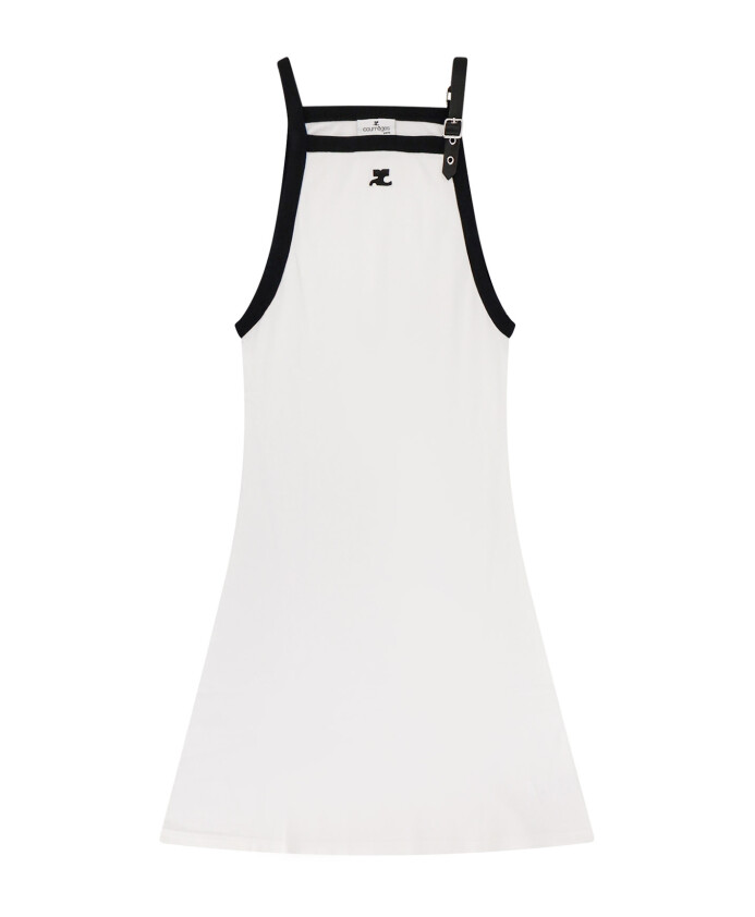 robe-halter-a-boucle-detaillee