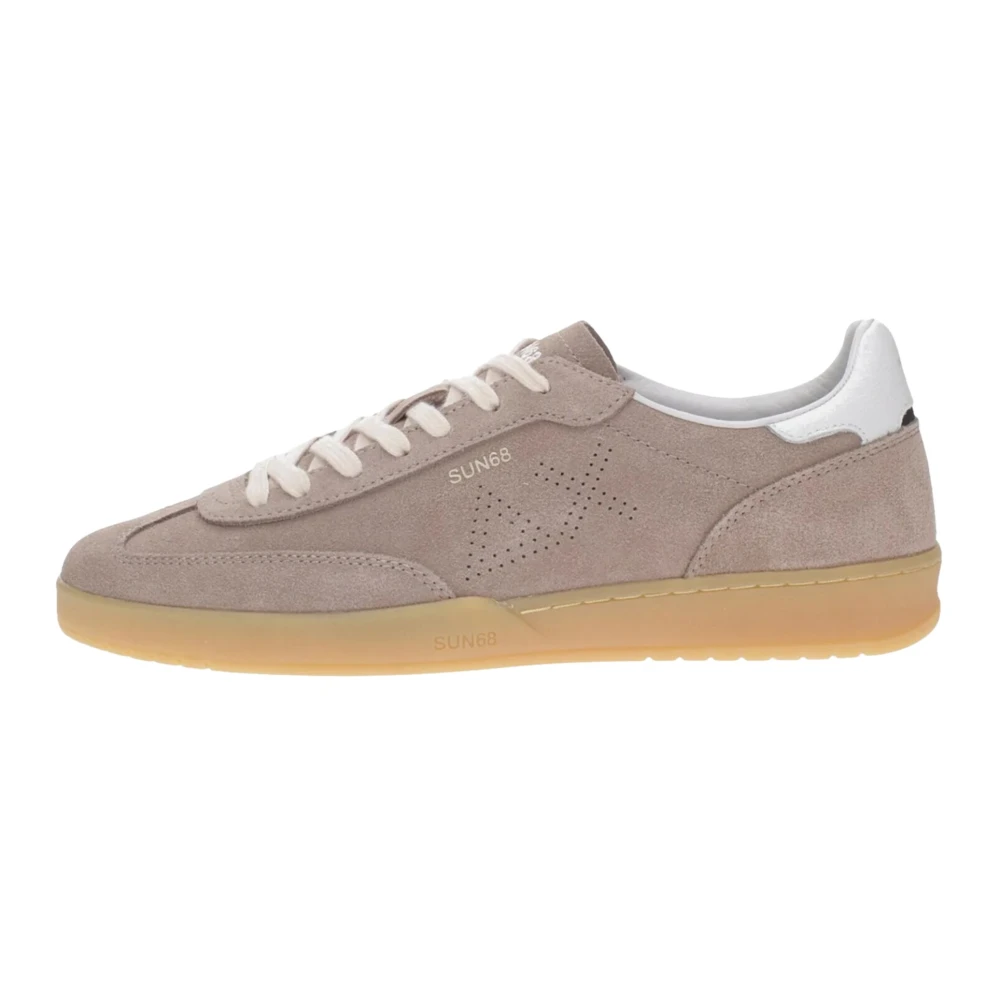 Sun68 Brown Sneakers, Male, 9 Uk, Low Top Trainers