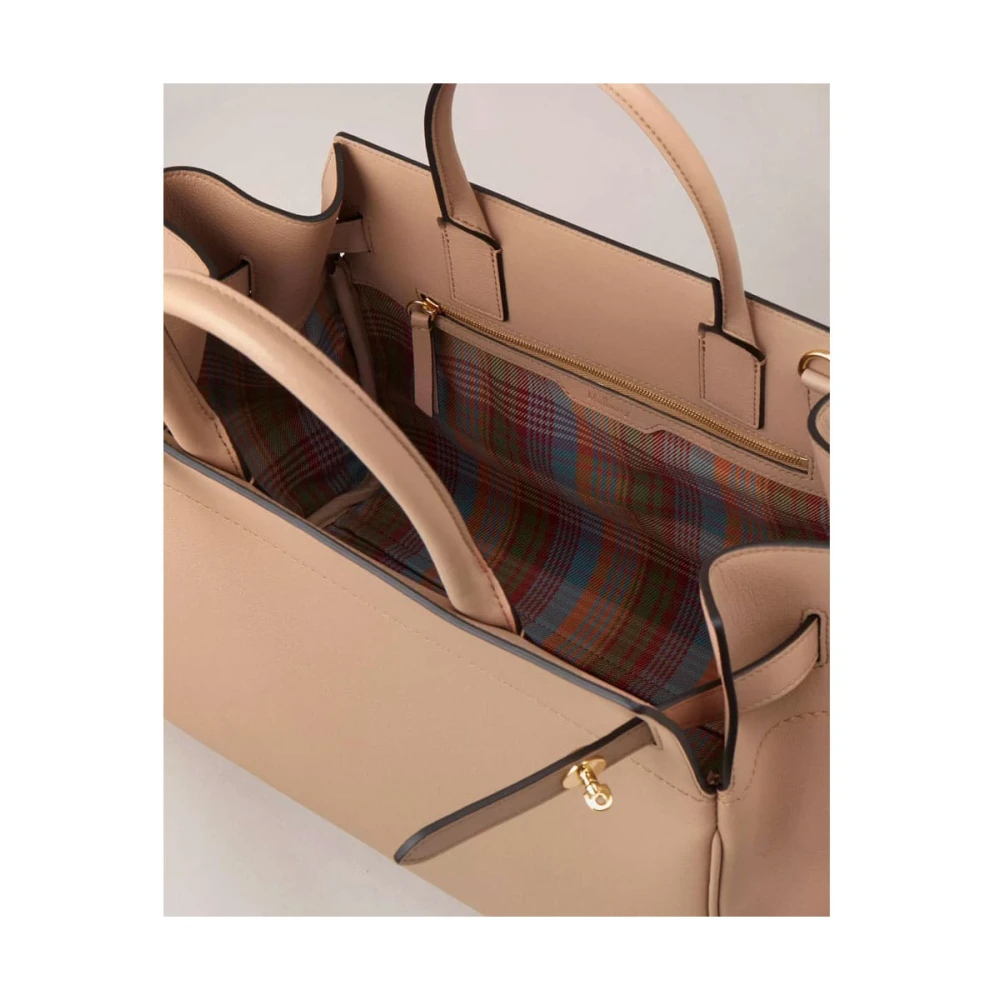 Mulberry Belted Bayswater Tas Beige Dames