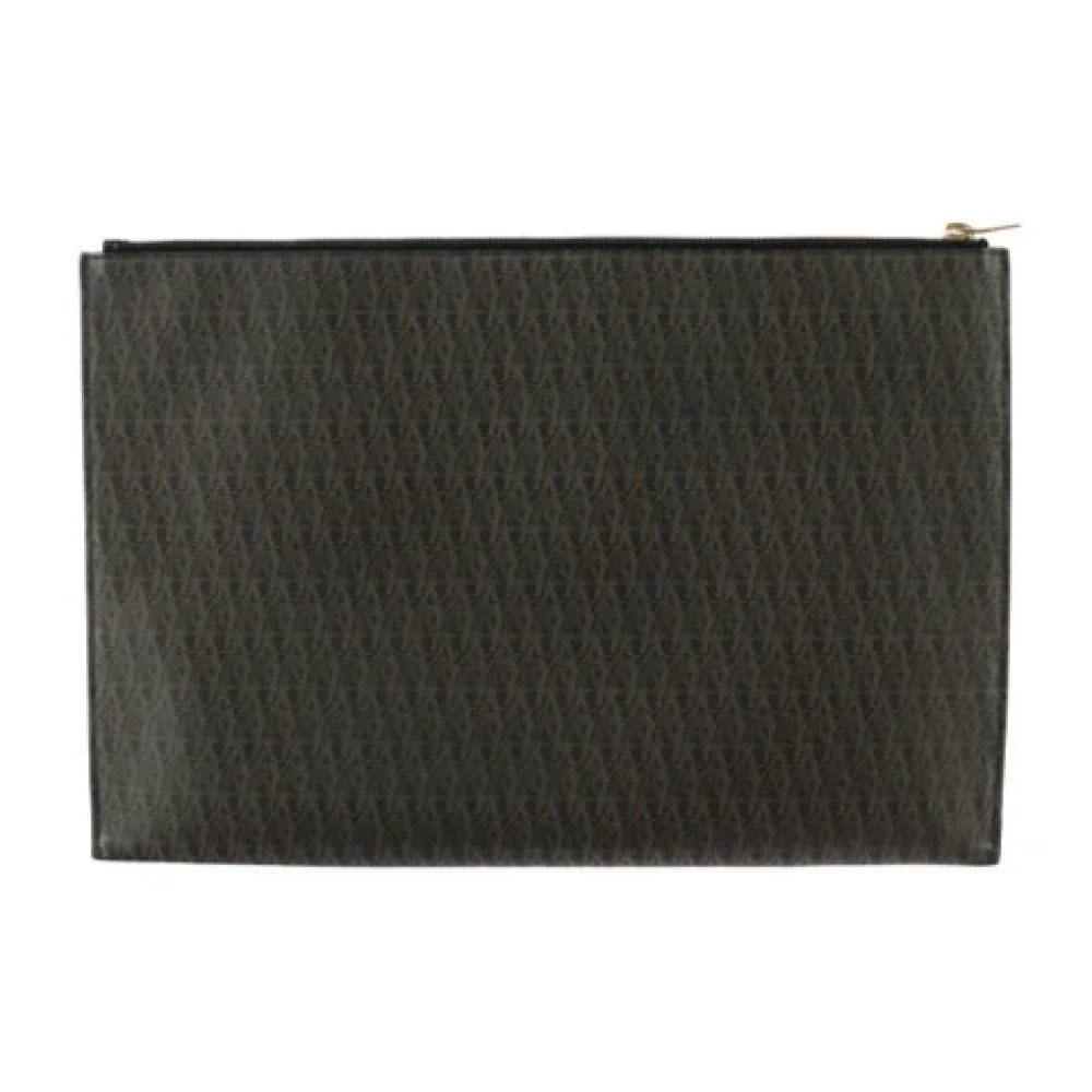 Yves Saint Laurent Vintage Pre-owned Fabric clutches Black Dames