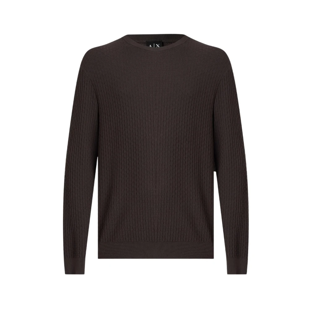 Armani Exchange , Herren, Strickwaren, Braun, S
