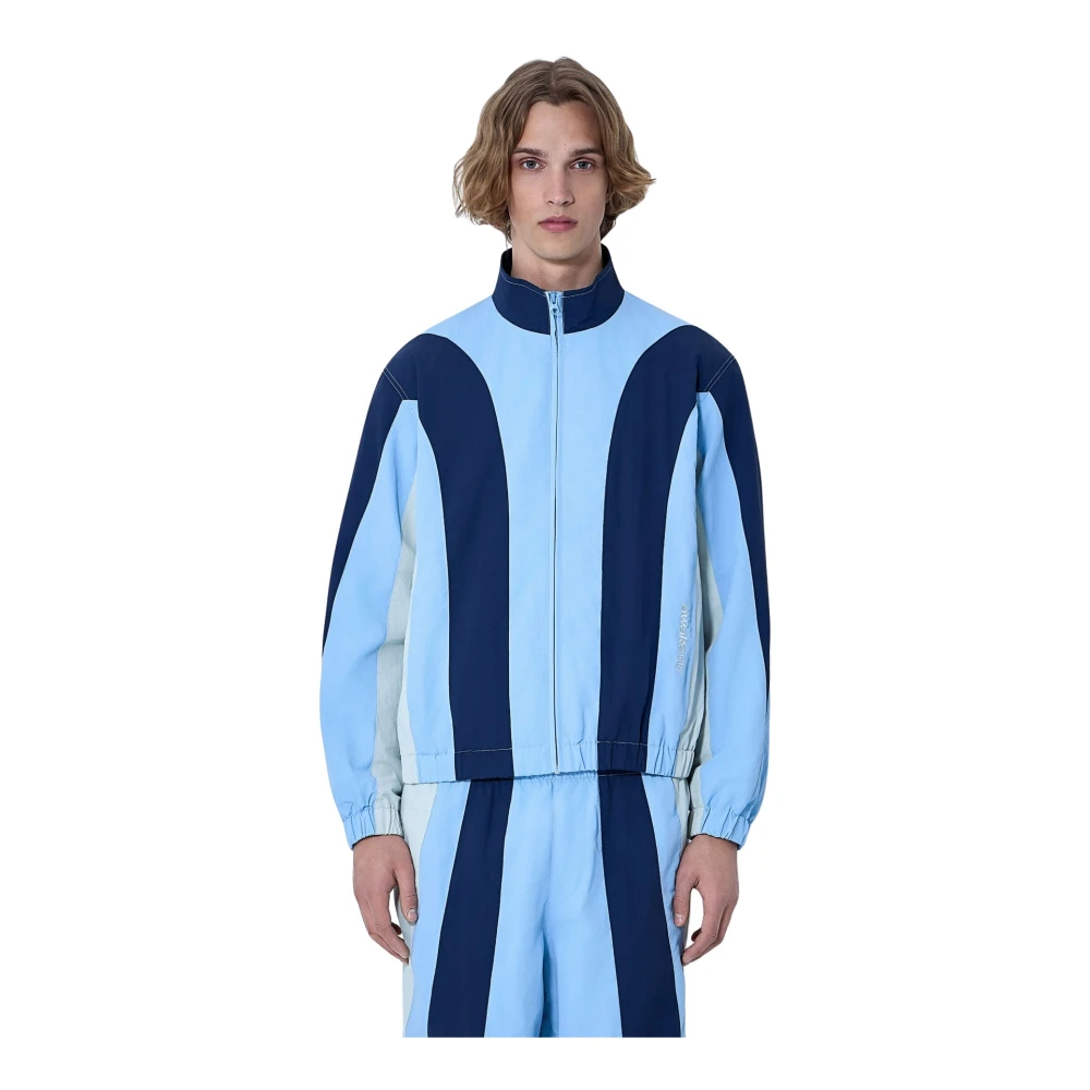 Awake Ny Pusherman Track Jacket - Man Jackets Blue L - Immagine 2