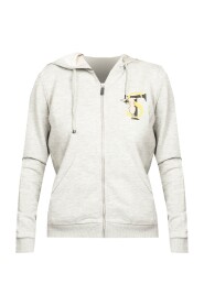Felpa Sportiva con Stampa Logo