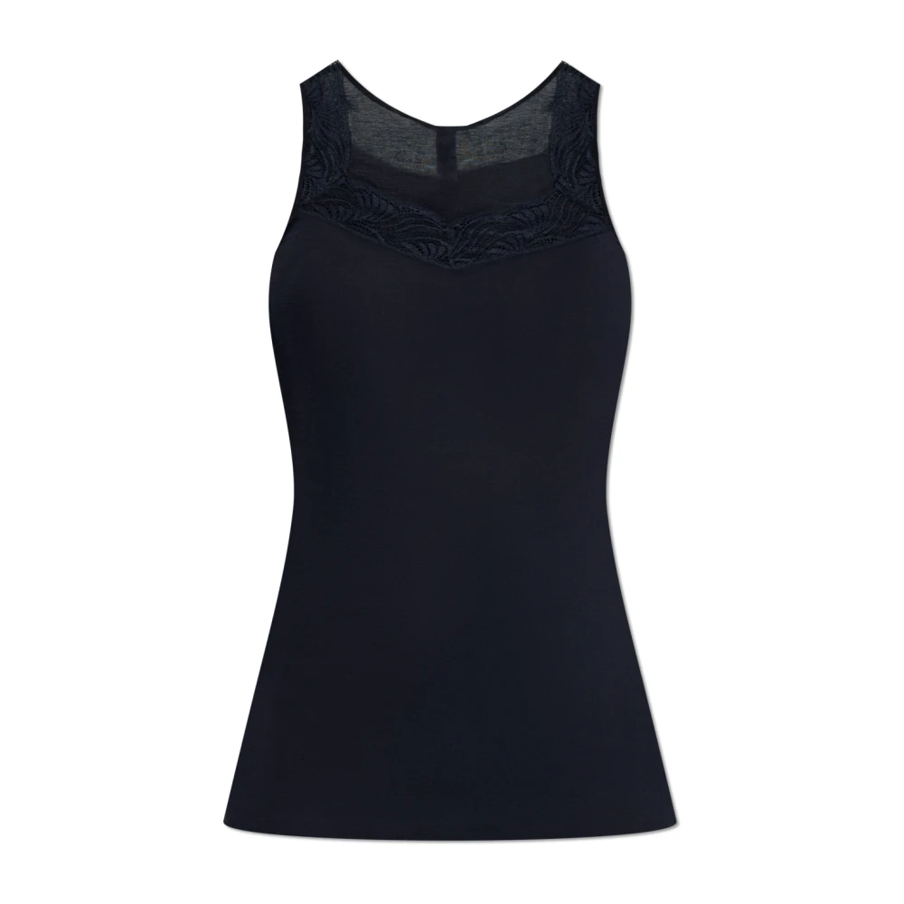 Hanro Top Delight Black Dames