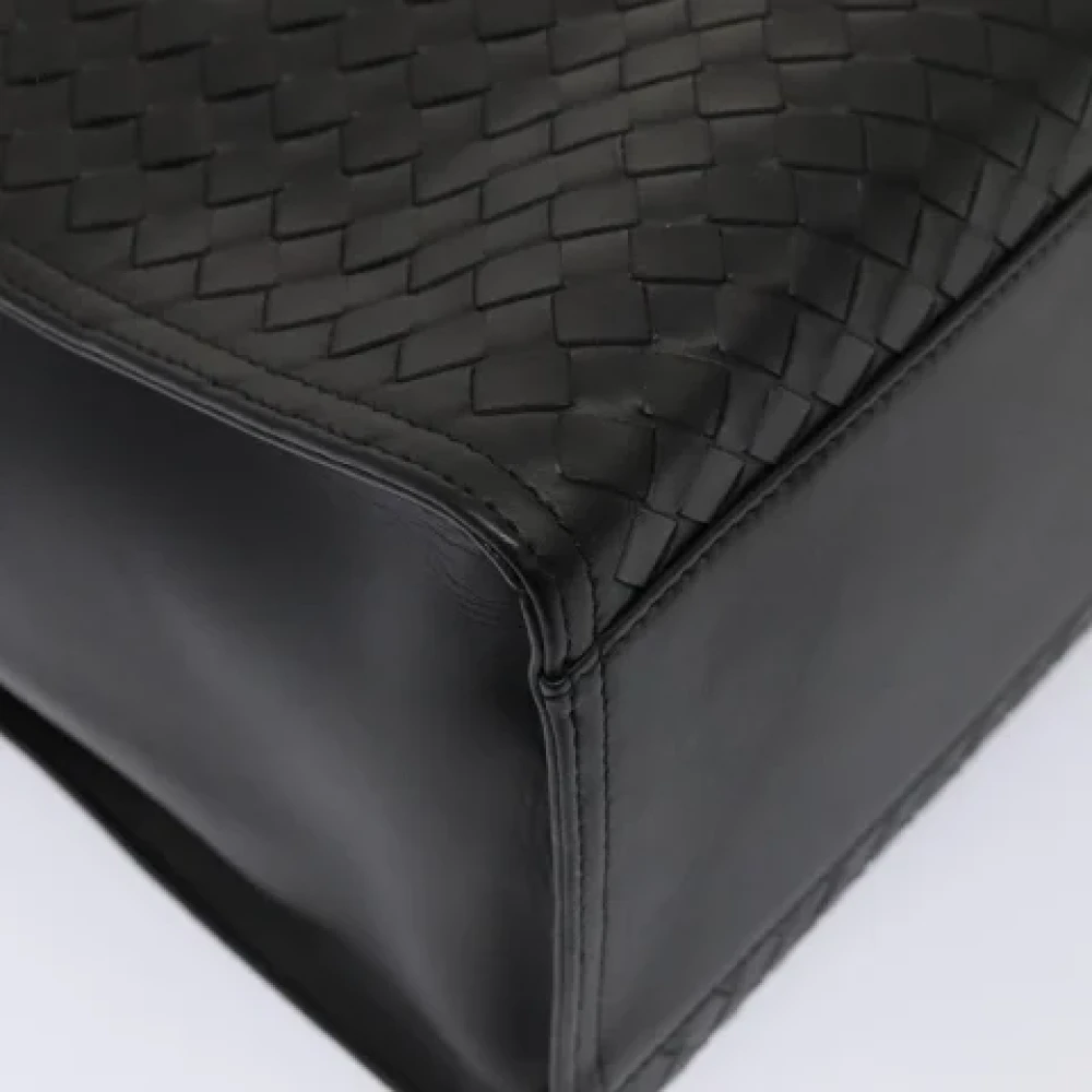 Bottega Veneta Vintage Pre-owned Leather totes Black Dames