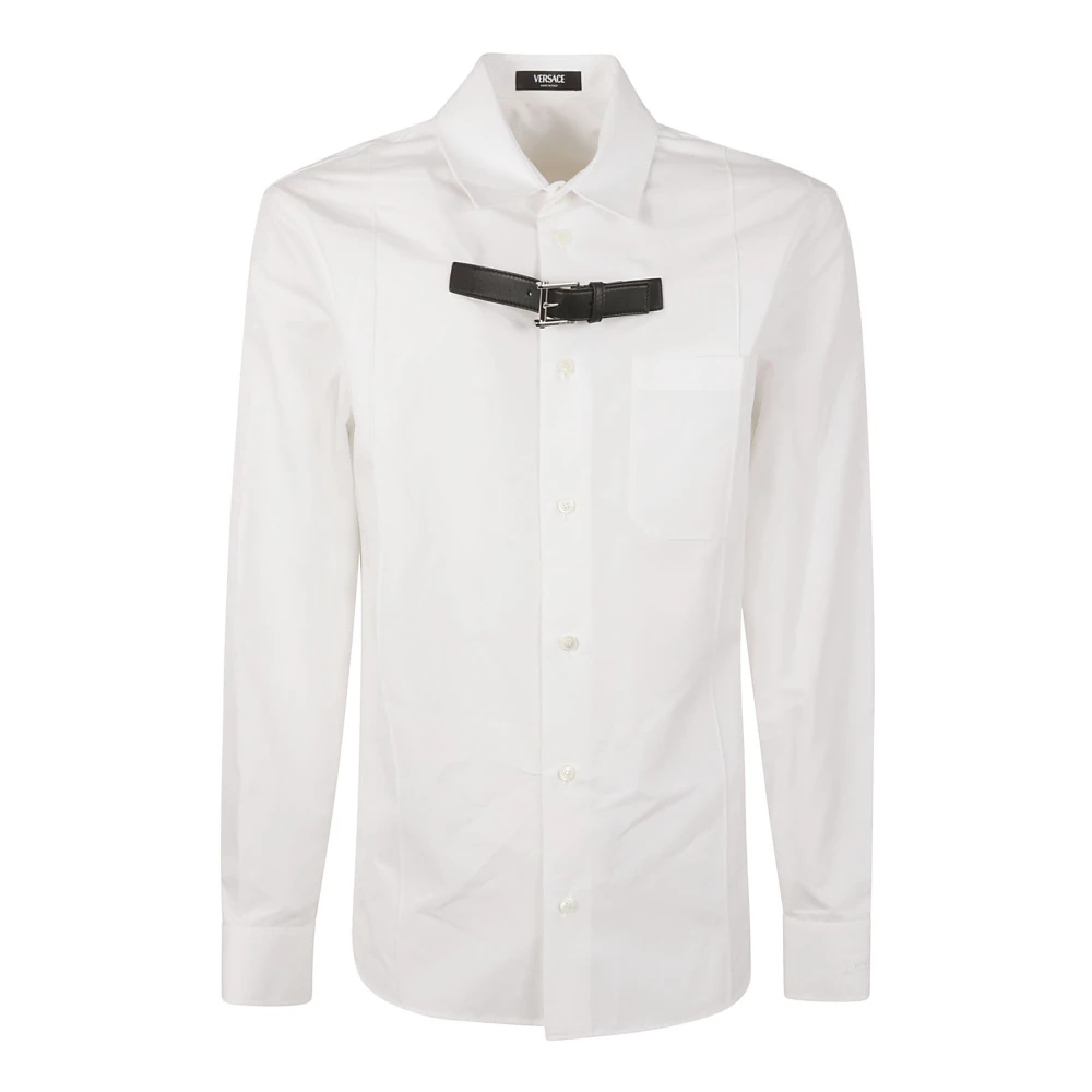 Versace Witte informele overhemden White Heren