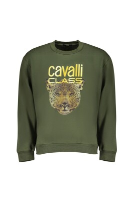 sweatshirt-en-polaire-vert-avec-col-rond