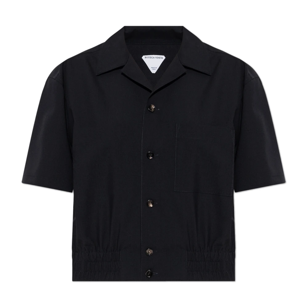 Bottega Veneta Korte mouwen shirt Black Dames