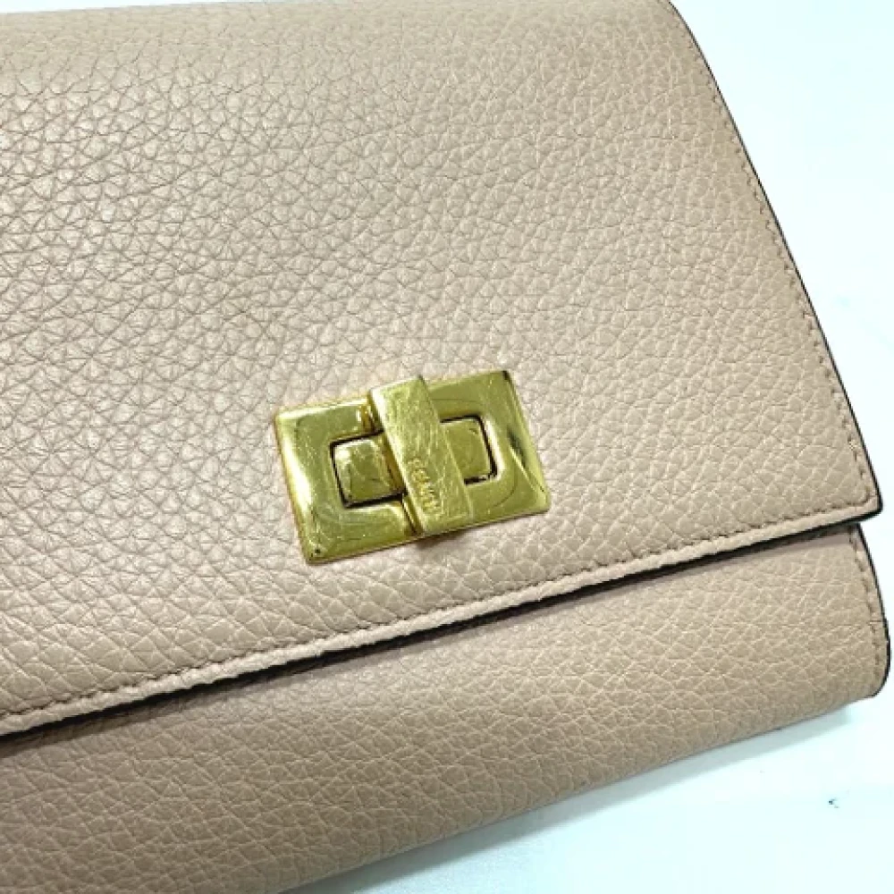 Fendi Vintage Pre-owned Leather wallets Pink Dames