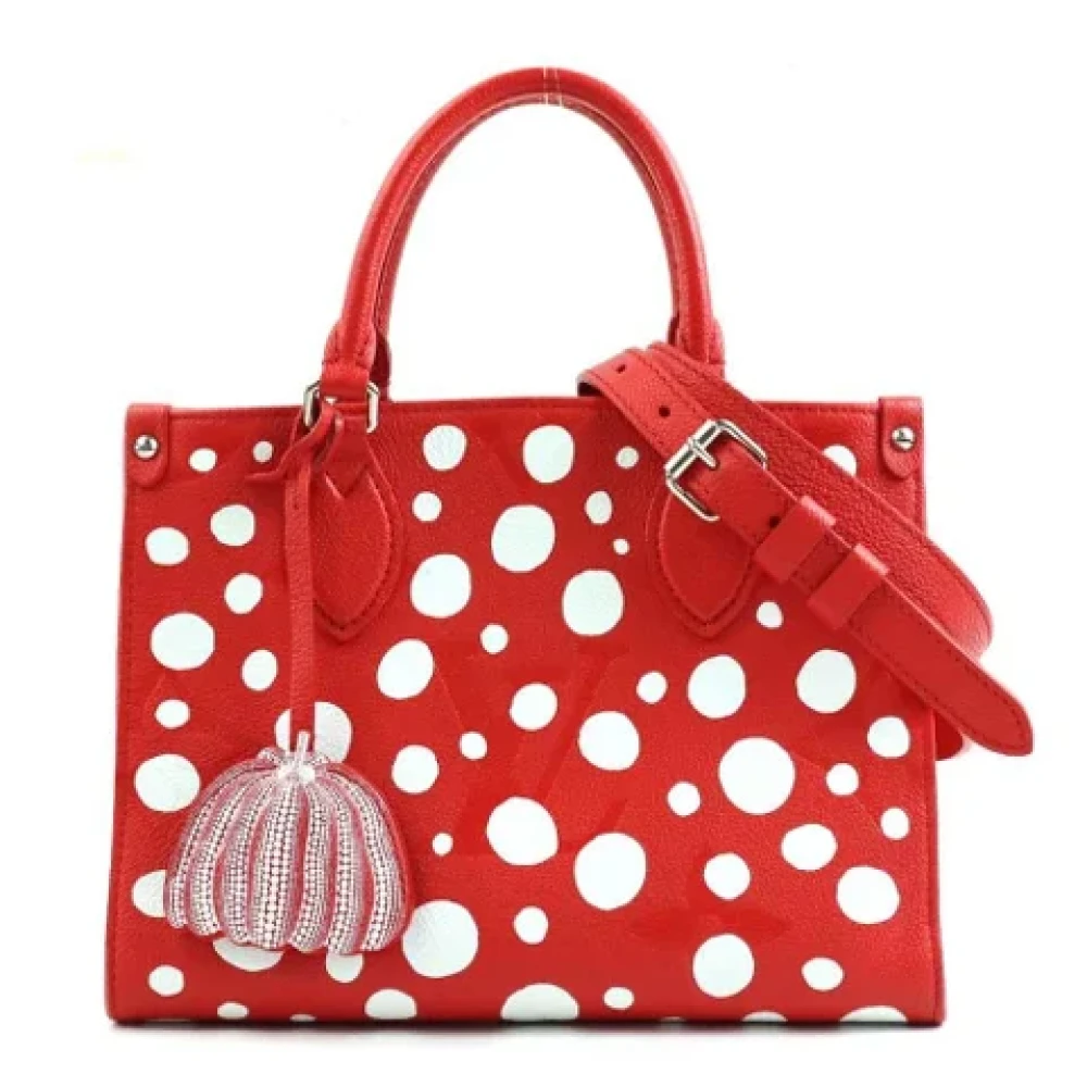 Louis Vuitton Vintage Pre-owned Canvas handbags Orange Dames