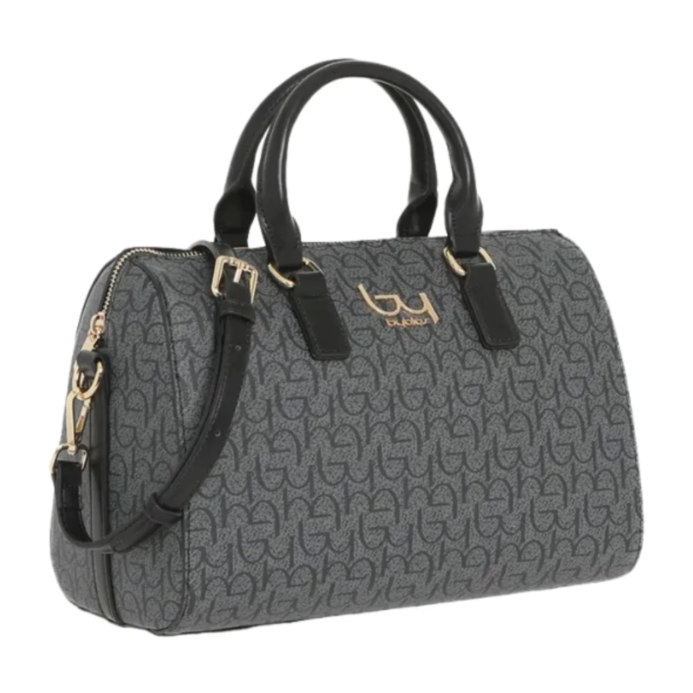 Byblos Eco Leren Schoudertas Black Dames
