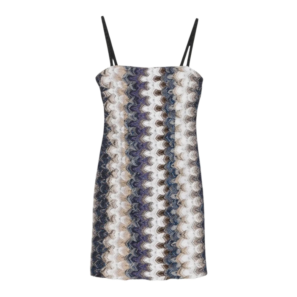 Missoni Women's Multicolor Sleeveless Short Dress - Short Dresses - S - Dresses