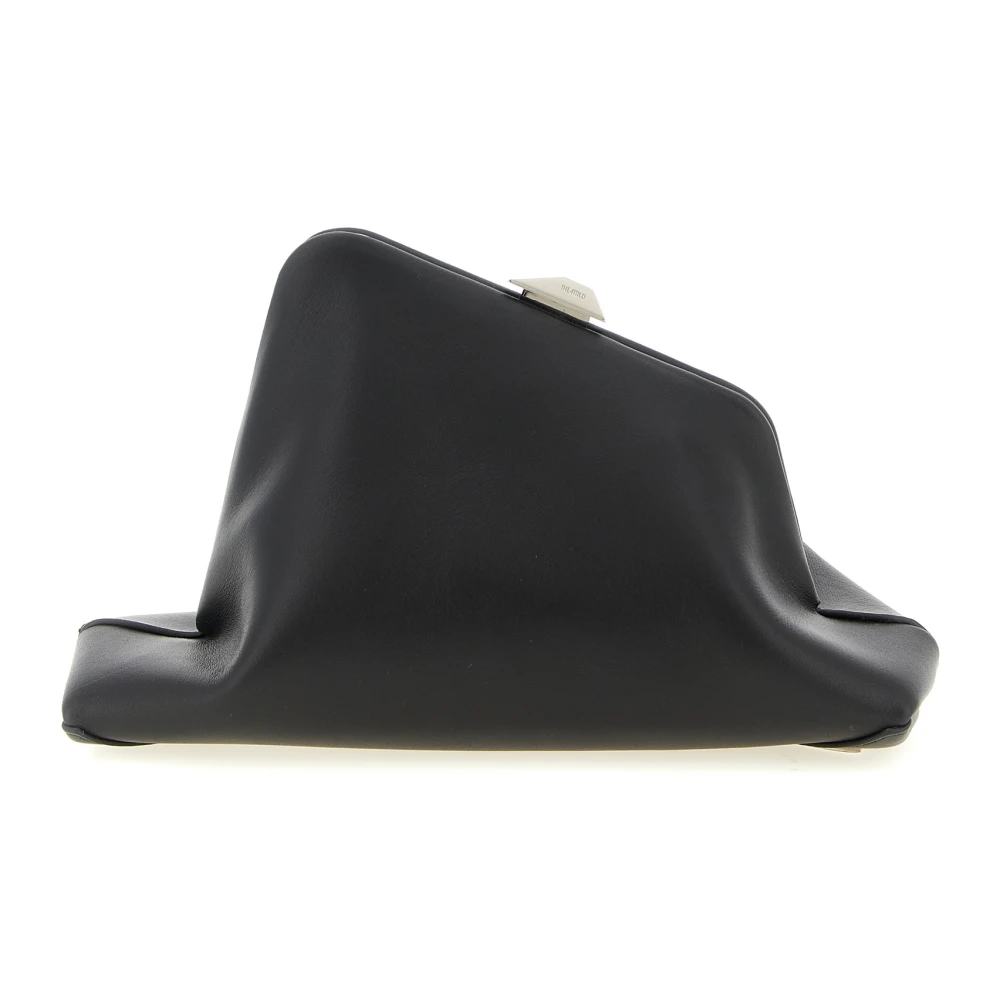 The Attico Black Day Off Small Clutch - Female - Clutches - One Size - Bags