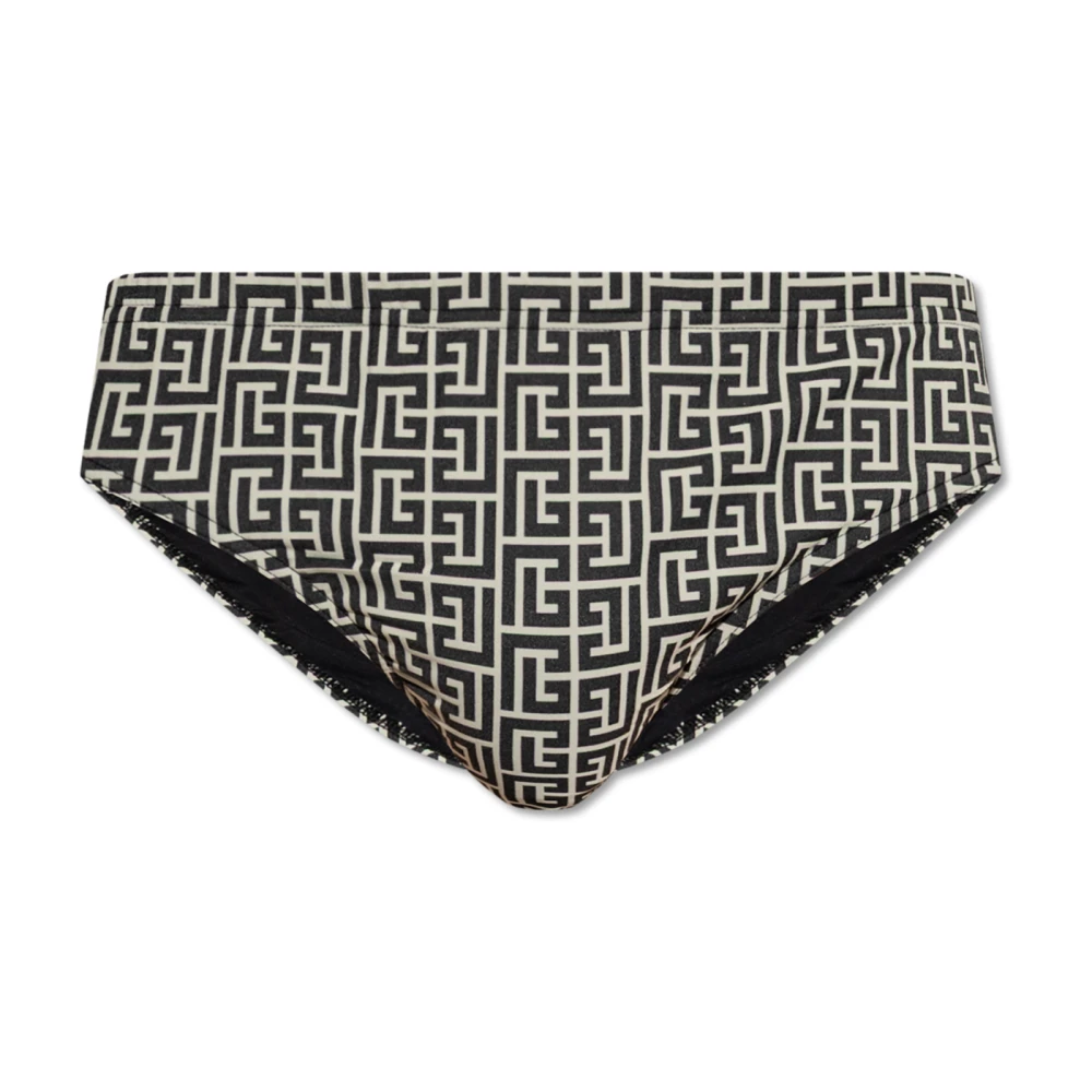 Balmain Zwembroek Black Heren