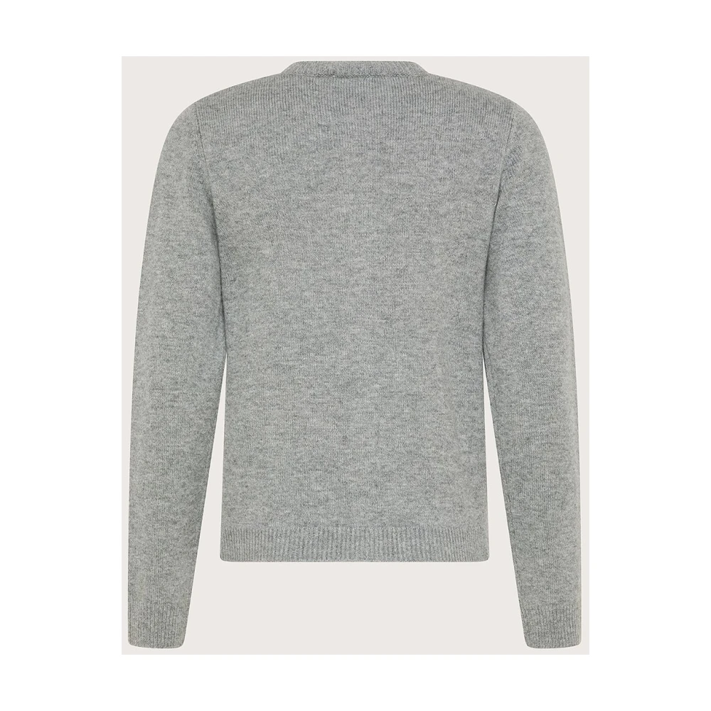 Seventy Cashmere Cardigan met knoopsluiting Gray Dames