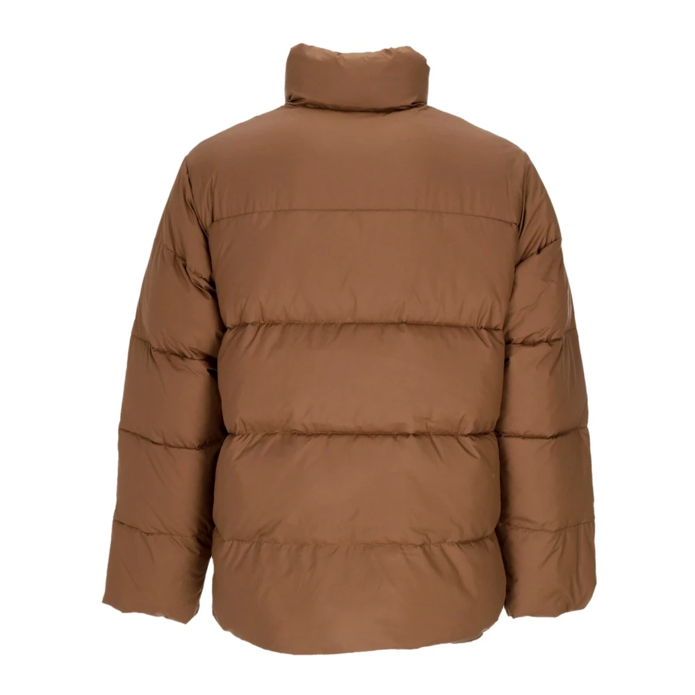 Carhartt WIP Hoge Kraag Waterafstotende Donsjas Brown Heren