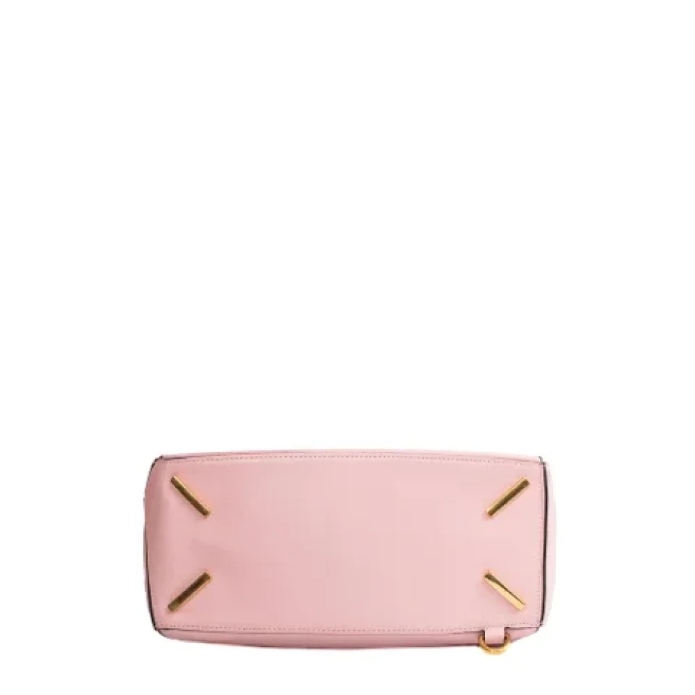 Loewe Pre-owned Leather shoulder-bags Pink Dames
