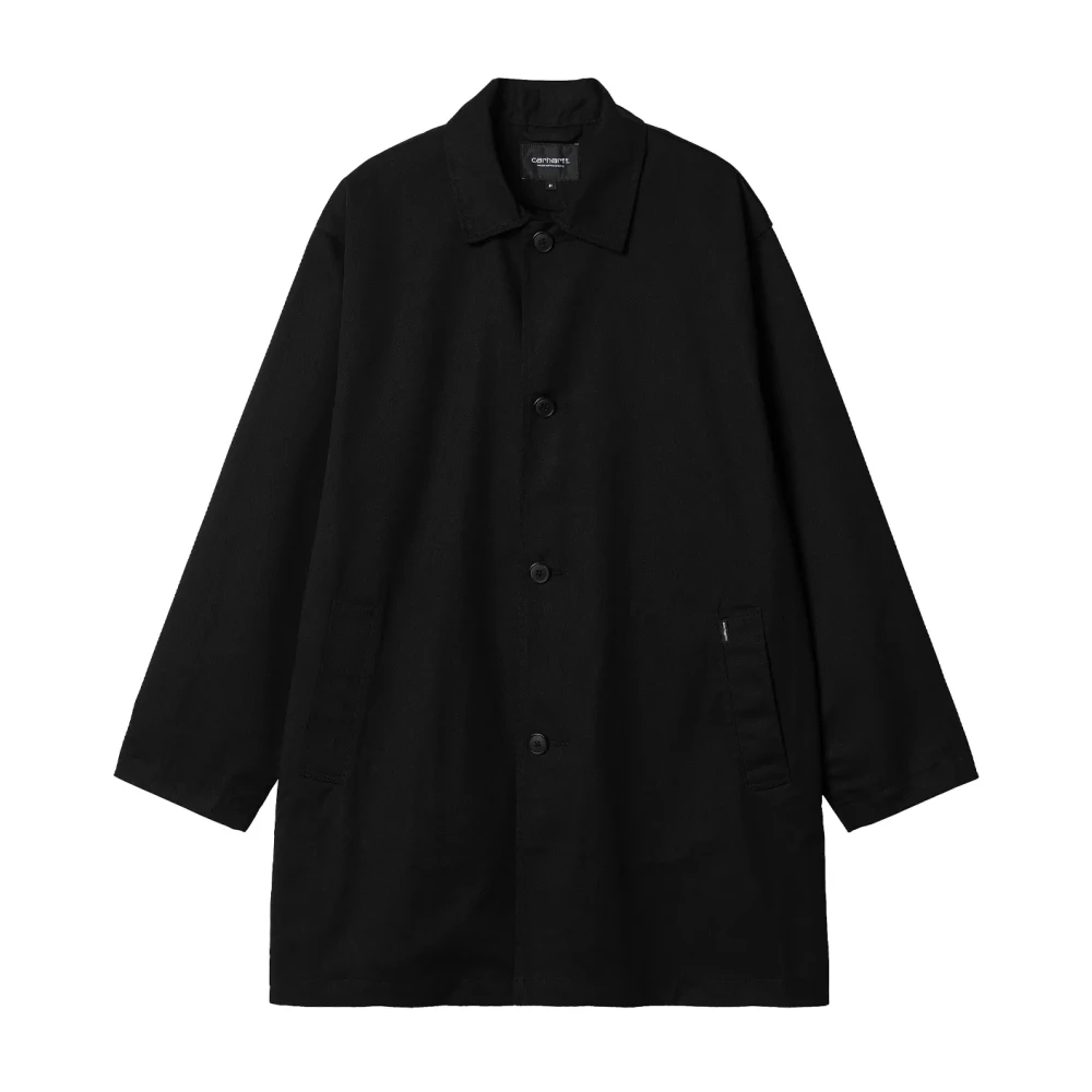 Carhartt WIP Single-Breasted Coats Black Heren
