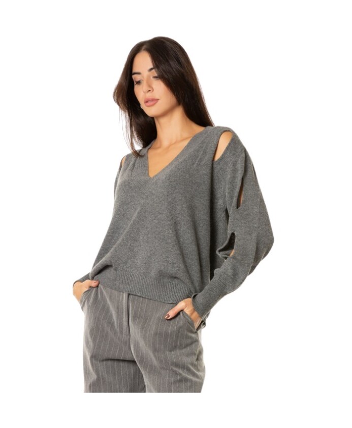 top-met-cut-out-mouwen-in-grijs