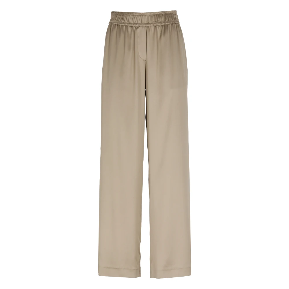 Trousers > Wide Trousers - - Brunello Cucinelli - Modalova