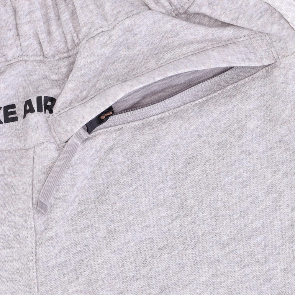 Nike Lichte Trainingsbroek met Mesh Inserts Gray Heren