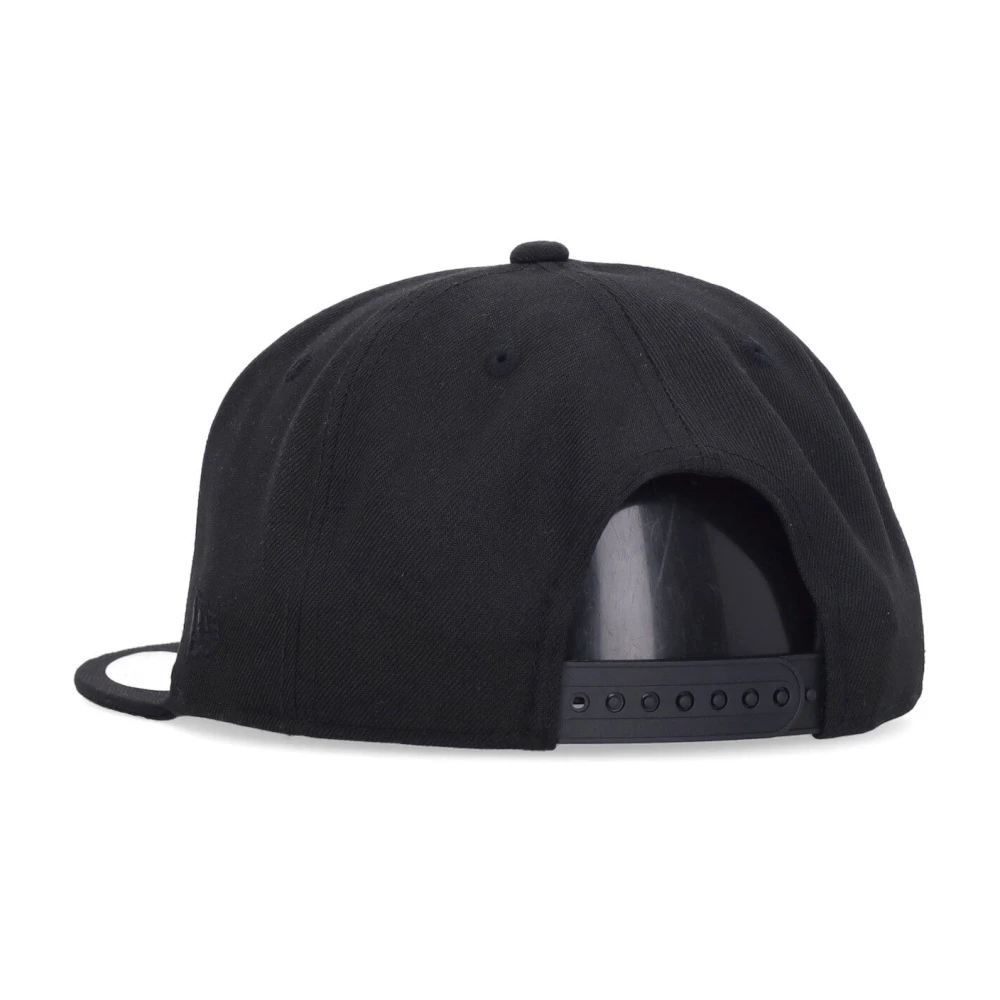 new era Chicago Bulls Platte Klep Pet Black Unisex
