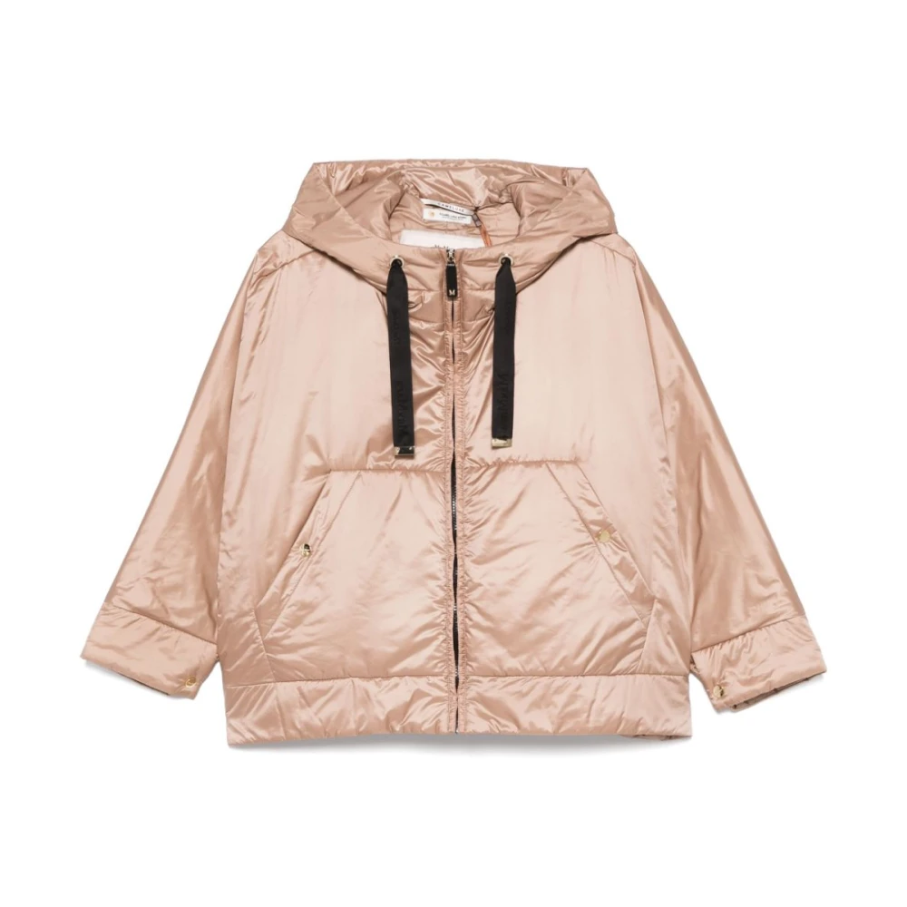 Max Mara Brown The Cube Coat - Female - Light Jackets - L - Jackets