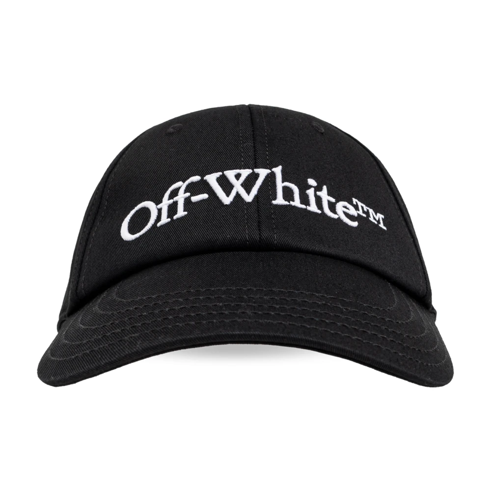 Off White Baseball Cap Black Heren