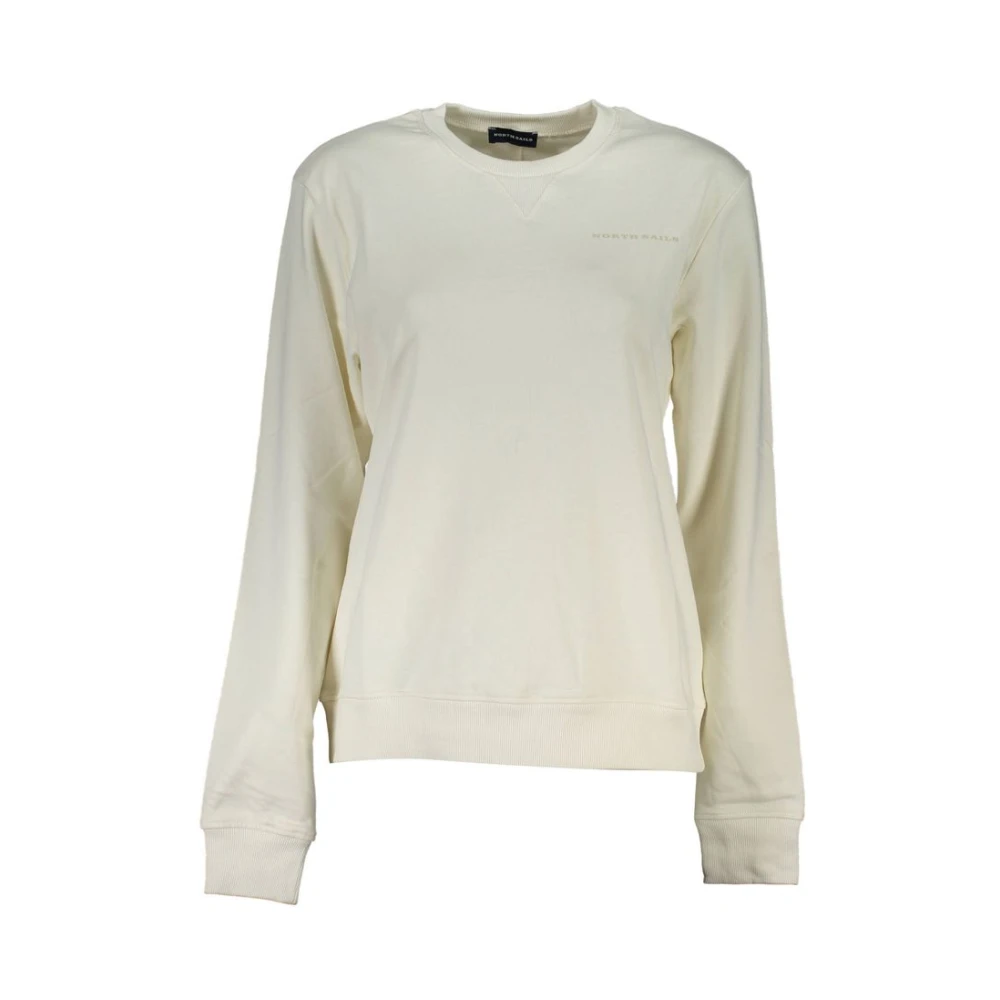North Sails Bianco Cotton Women Sweatshirt - XL - Image 2