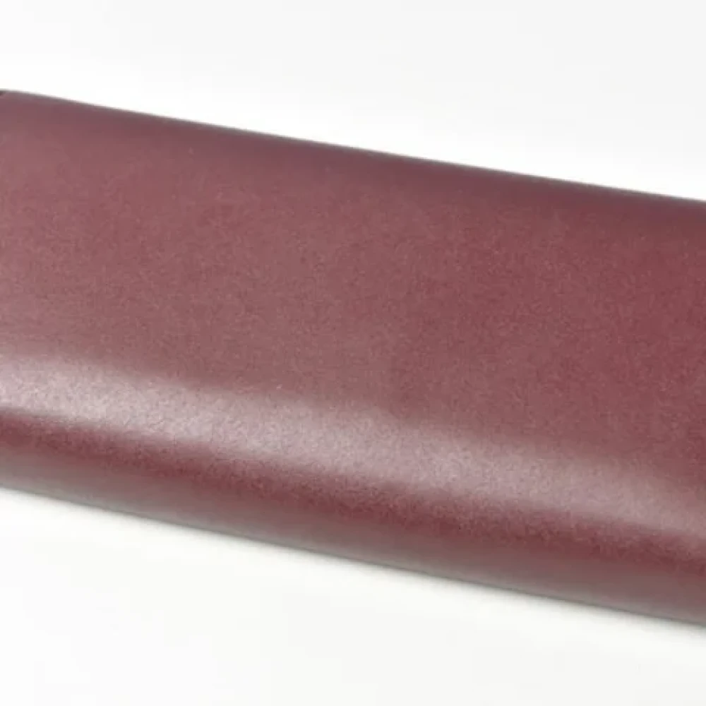 Salvatore Ferragamo Pre-owned Leather wallets Brown Dames