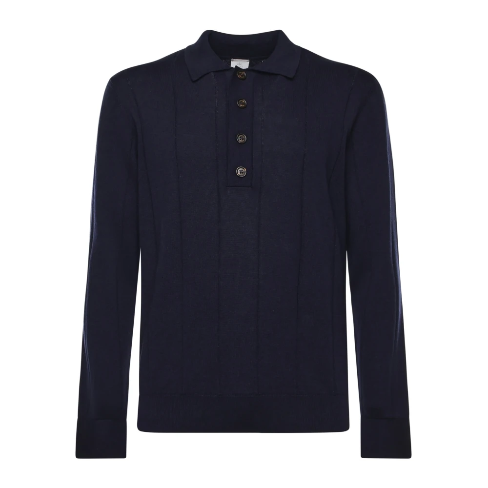 Eleventy Men's Blue Polo Shirts, 3XL, Jumper Polo
