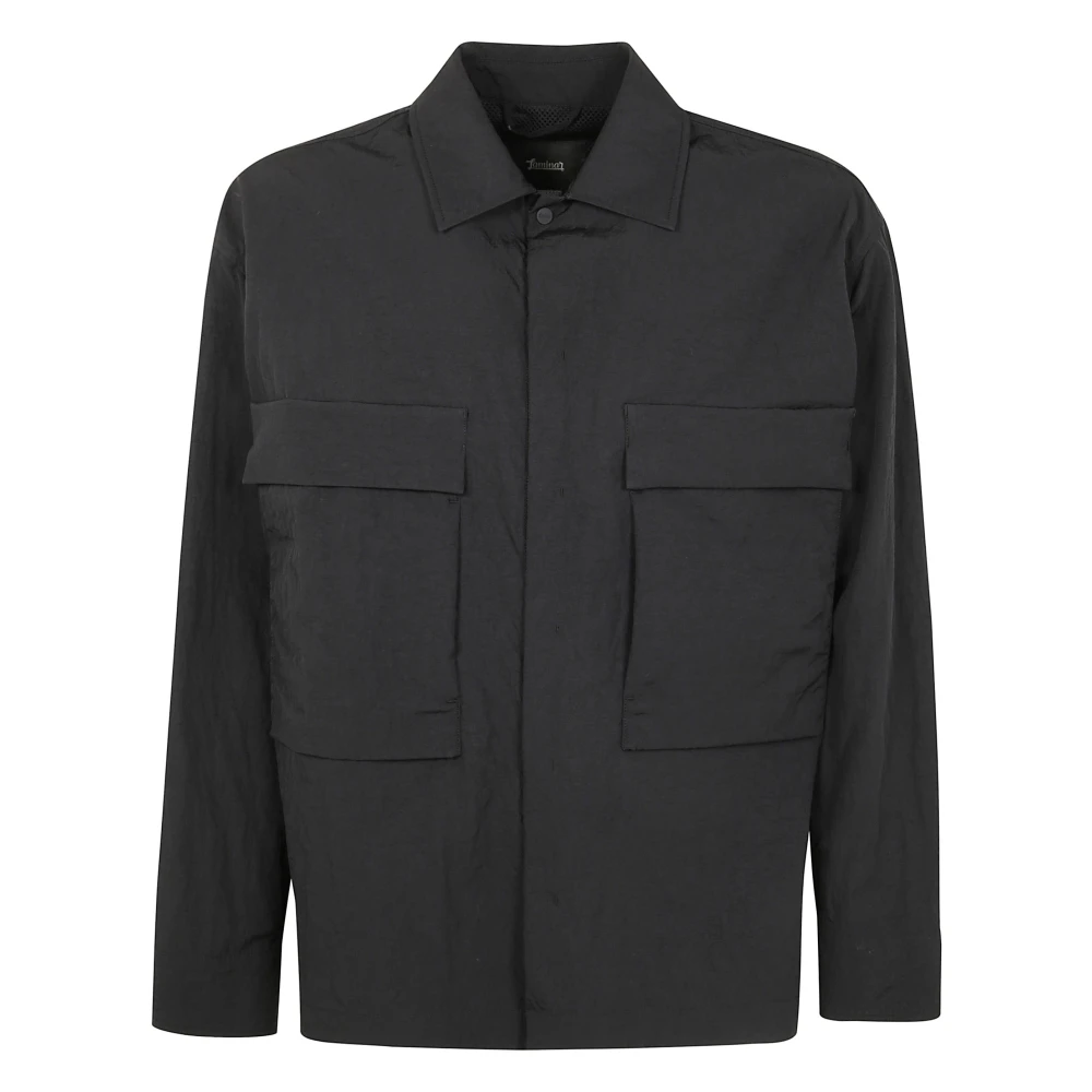 Herno Mannelijk Zwart Jassen Heren, Xl, Polyester, Laminar Jacket